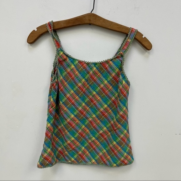Plaid Camisole Tank - Picture 1 of 7